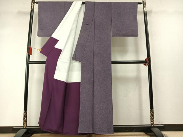 平和屋着物●江戸小紋 鮫小紋柄 正絹 逸品 未使用 AABM8440fy