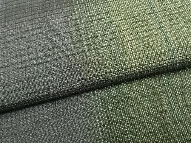 平和屋着物●上質な紬 間道 正絹 逸品 AABM8499fy