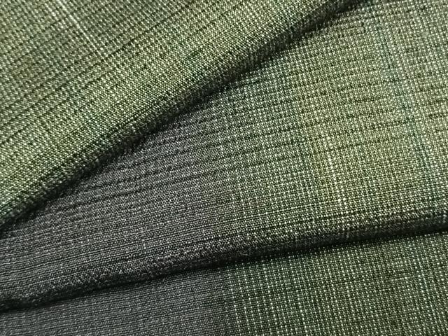 平和屋着物●上質な紬 間道 正絹 逸品 AABM8499fy