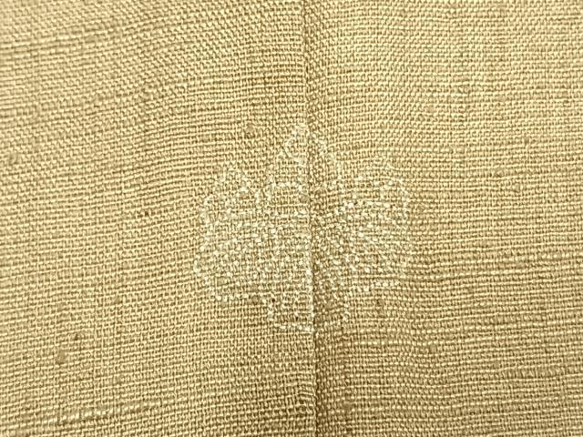 平和屋着物●訪問着 紬地 松竹梅 風景文 正絹 逸品 AABM8504fy