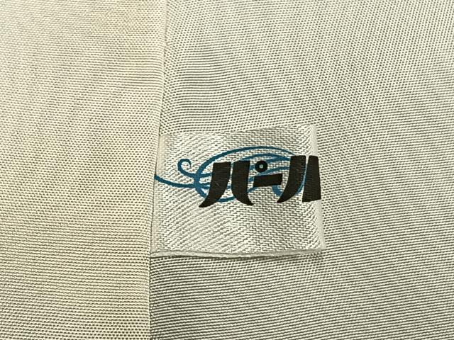 平和屋着物●名門・上野家 上野街子 清染居 訪問着 風景花文 正絹 逸品 AABM8519fy