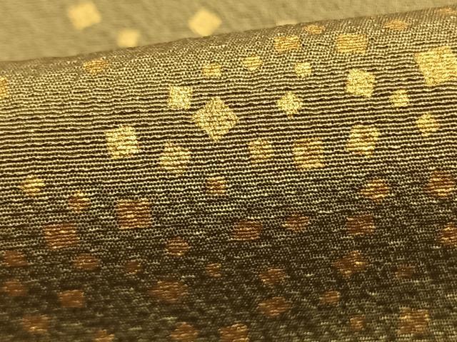 平和屋着物●人間国宝 福田喜重 刺繍 訪問着 散らし文 暈し染め 金彩 正絹 逸品 AABM8521fy