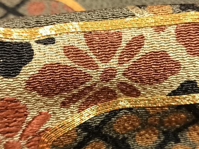 平和屋着物●ファッションデザイナー 花井幸子 訪問着 駒刺繍 霞取り花文 金彩 鬼しぼ縮緬 正絹 逸品 AABM8528fy