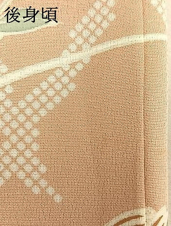 平和屋着物●訪問着 駒刺繍 草花文 金彩 三越扱い 正絹 逸品 AABM8545fy