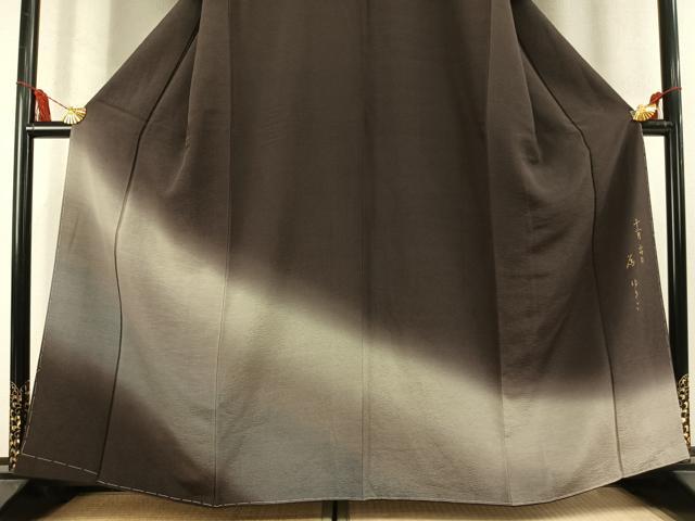 平和屋着物●訪問着 霞文 暈し染め 正絹 逸品 未使用 AABM8569fy