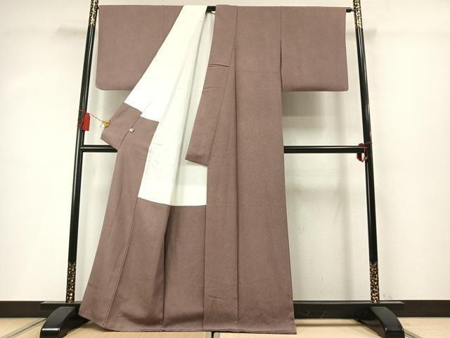 平和屋着物●江戸小紋 鮫小紋柄 正絹 逸品 AABM8597fy