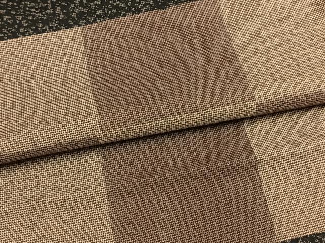 平和屋着物●訪問着 本場大島紬 色紙文 正絹 逸品 AABM8640fy