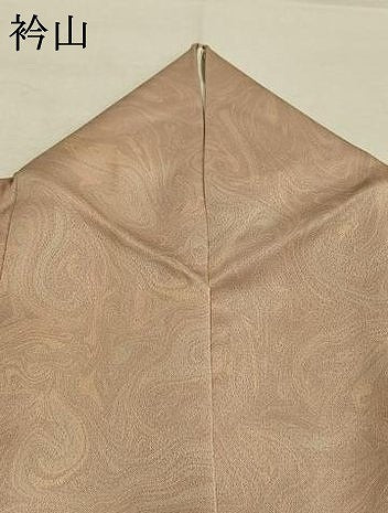平和屋着物●上質な小紋 墨流し文様 正絹 逸品 AABM8657fy