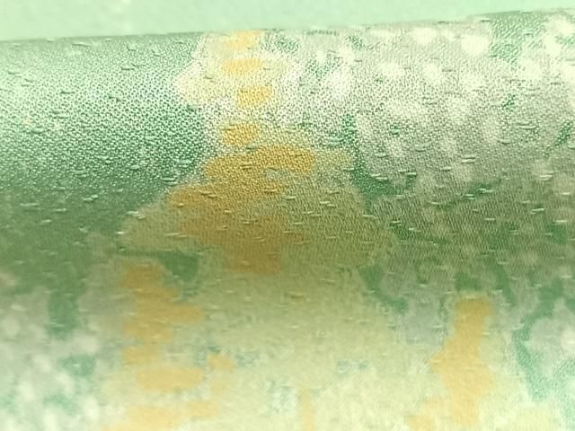 平和屋着物●上質な小紋 作家物 樹林文 正絹 逸品 AABM8673fy