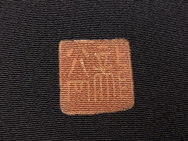 平和屋着物●豪華黒留袖 刺繍 花車文 金彩 仮絵羽 正絹 逸品 未使用 AABM8761ph