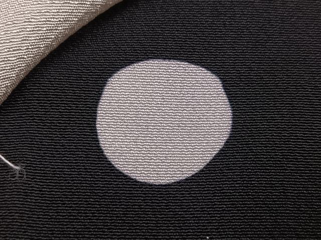 平和屋着物●豪華黒留袖 群れ鶴草花七宝文 金彩 仮絵羽 正絹 逸品 未使用 AABM8768ph