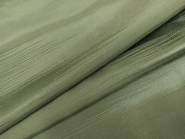 平和屋着物●長襦袢 無双仕立て 霞地紋 岩井茶色 正絹 逸品 未使用 AABM8790ph