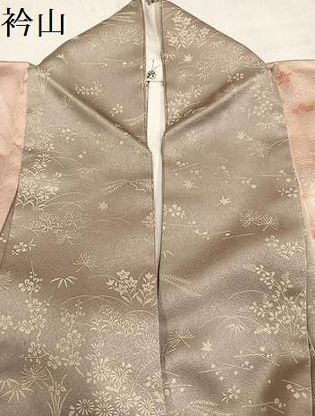 平和屋着物●訪問着 地紙花文 金彩 正絹 逸品 AABM8873ph