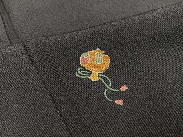 平和屋着物●上質な小紋 宝尽くし 正絹 逸品 AABM8876ph