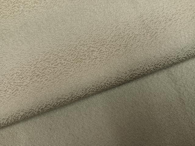 平和屋着物●上質な色無地 利休茶色 正絹 逸品 未使用 AABM8879ph