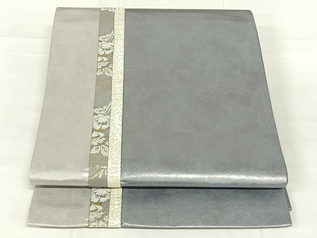 平和屋着物◎六通柄袋帯 花間道 金銀糸 正絹 逸品 AABM9231dk