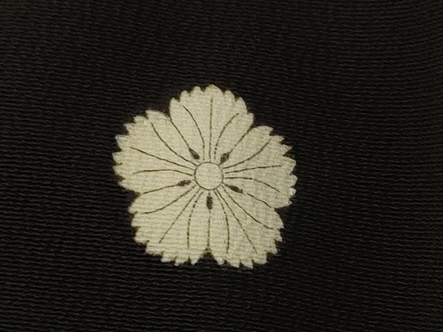 平和屋着物■豪華黒留袖 駒刺繍 花青海波 金彩 正絹 逸品 AABM9341st