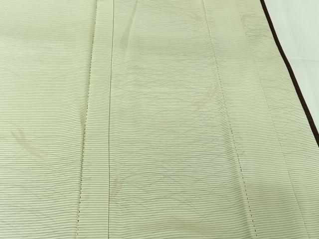平和屋着物▽訪問着 無双 紗袷 紗×絽 芝文 勝虫 正絹 逸品 未使用 AABM9625jh