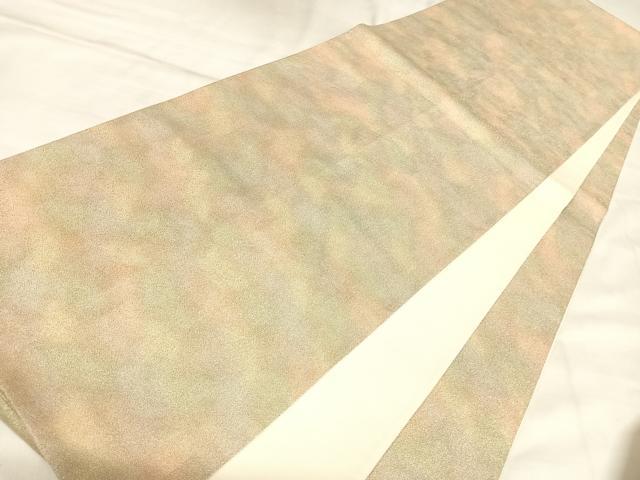 平和屋着物◎砂子綴れ 全通柄袋帯 霞文 金糸 正絹 逸品 AABM9863yx