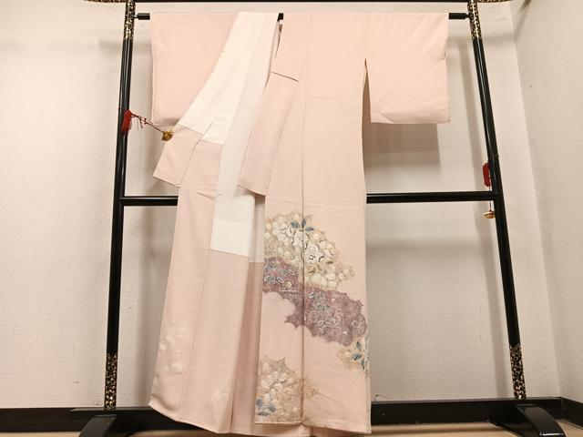平和屋着物●十日町 名門 滝泰謹製 色留袖 辻が花 絞り 正絹 逸品 AABN0433ph