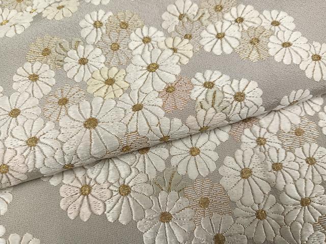 平和屋着物●豪華色留袖 総刺繍 枝花文 金糸 正絹 逸品 AABN0457ph