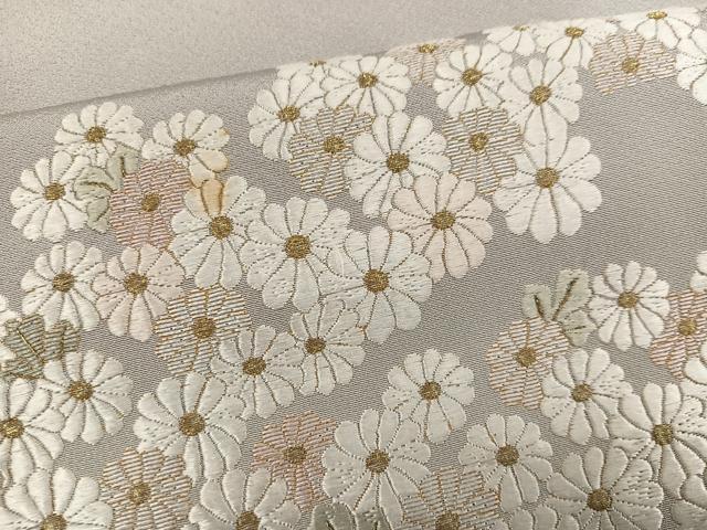 平和屋着物●豪華色留袖 総刺繍 枝花文 金糸 正絹 逸品 AABN0457ph