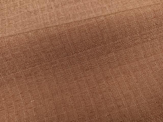 平和屋着物●上質な紬 霞文 正絹 逸品 AABN0480ph