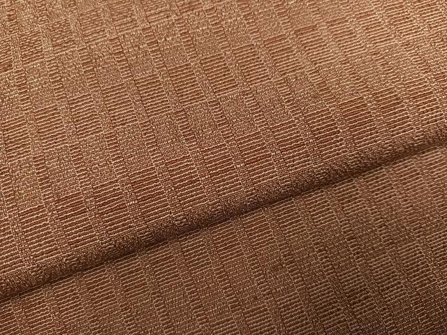 平和屋着物●上質な紬 霞文 正絹 逸品 AABN0480ph