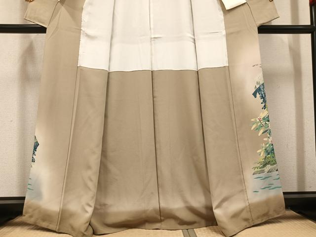 平和屋着物●本加賀友禅作家 西野進 色留袖 北アルプス 暈し染め 証紙付き 正絹 逸品 未使用 AABN0498ph