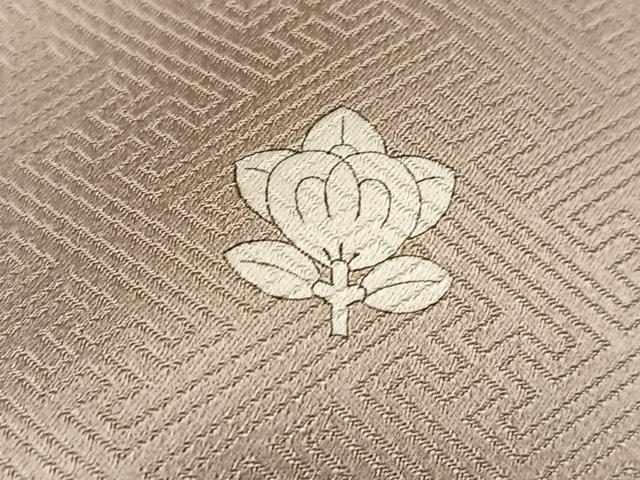 平和屋着物●豪華色留袖 駒刺繍 草花文 金彩 正絹 逸品 AABN0519ph