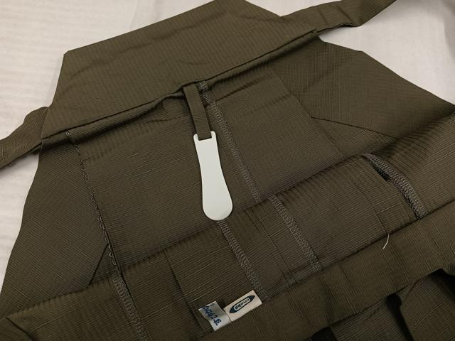 平和屋着物●男性 銀座もとじ 馬乗り袴 鶸茶色 証紙付き 正絹 逸品 AABN0521ph