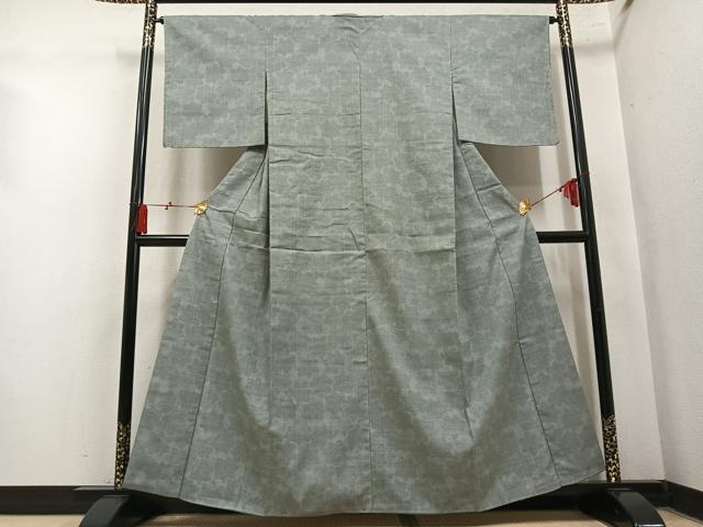 平和屋着物●本場結城紬 重要無形文化財 楓文 正絹 逸品 未使用 AABN0535ph
