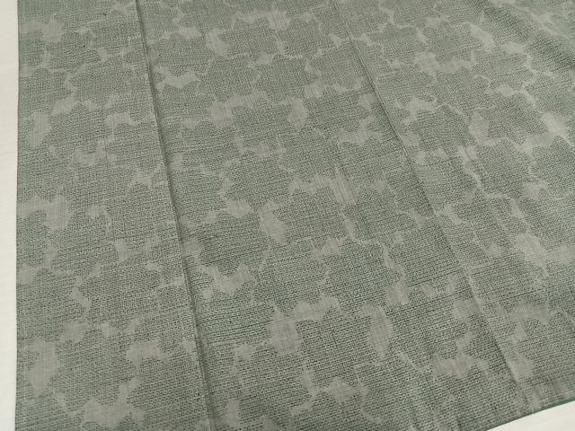 平和屋着物●本場結城紬 重要無形文化財 楓文 正絹 逸品 未使用 AABN0535ph