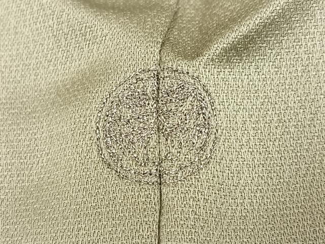 平和屋着物●国際的伝統工芸作家 十二代・藤林徳扇 苑寿 訪問着 本プラチナ 暈し染め 金銀彩 丹後ちりめん 反端付き 正絹 逸品 AABN0544ph