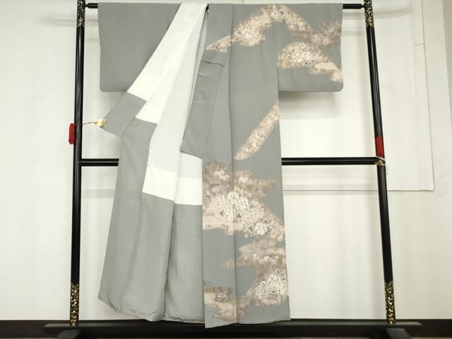 平和屋着物●訪問着 辻が花 絞り 正絹 逸品 AABN0597cs