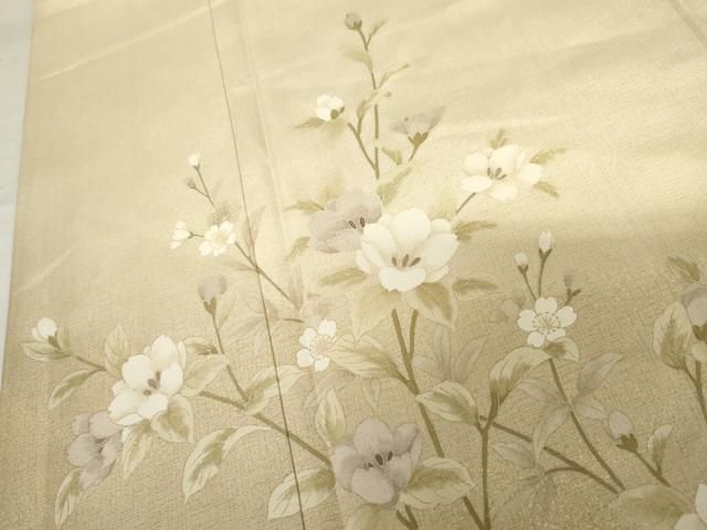 平和屋着物●本場大島紬 染大島 訪問着 作家物 彩の華 正絹 逸品 AABN0598cs