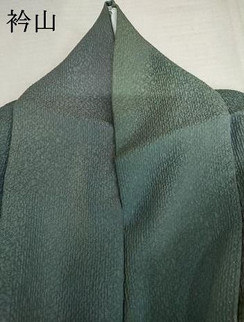 平和屋着物●染色作家 斉藤三才 小紋 霞文 暈し染め 正絹 逸品 AABN0625cs