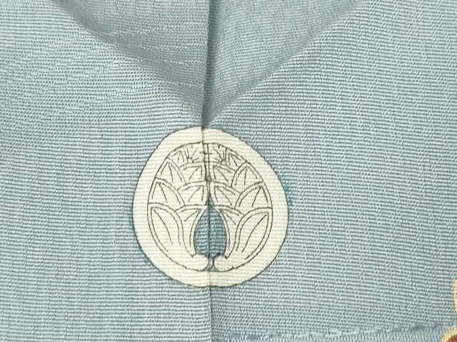平和屋着物●訪問着 枝花文 暈し染め 金彩 正絹 逸品 AABN0753ck