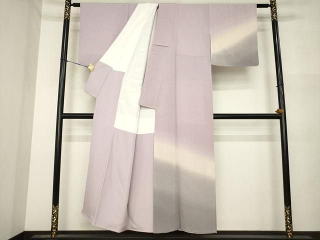 平和屋着物●橋本恵 訪問着 霞文 暈し染め 正絹 逸品 未使用 AABN0807ck