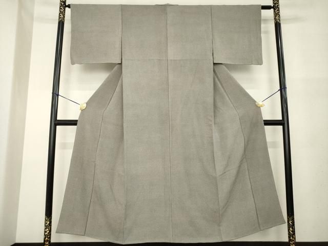 平和屋着物●小紋師 藍田正雄 江戸小紋 小花文 正絹 逸品 AABN0826ck