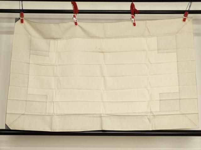 平和屋本店▼夏物 座具 紗 鉛色地 法衣 寺院 仏具 仏教 僧侶 神職 装束 AABN1154ja