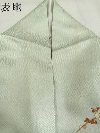 平和屋着物●訪問着 草花文 暈し染め 金彩 正絹 逸品 AABN1699ph