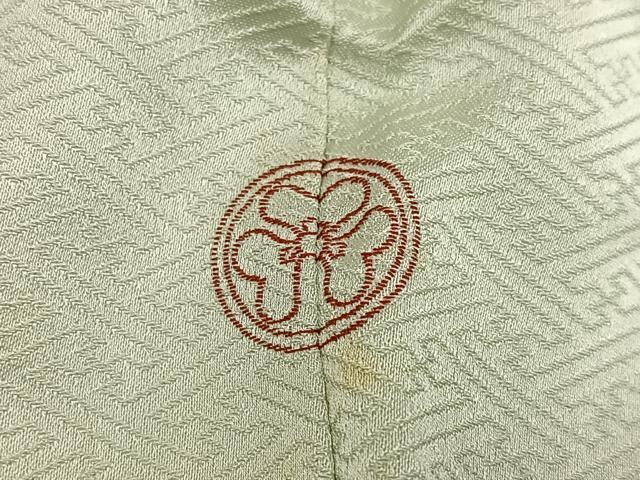 平和屋着物●訪問着 草花文 暈し染め 金彩 正絹 逸品 AABN1699ph