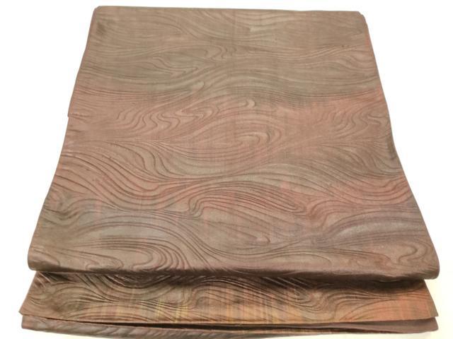 平和屋着物◎全通柄袋帯 流水文 正絹 逸品 AABN2473ps