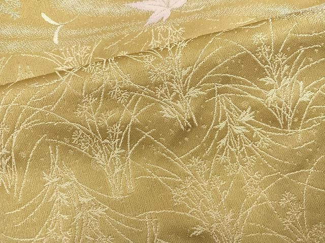 平和屋着物●訪問着 刺繍 竜田川 銀糸 正絹 逸品 AABN2975ph