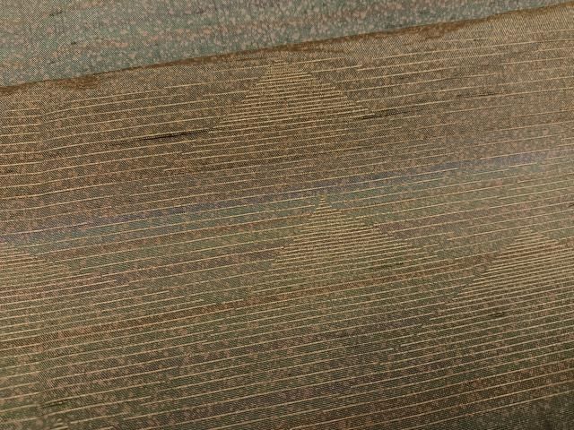 平和屋着物●石川県指定無形文化財 牛首紬 白山工房 手織り 訪問着 横段霞文 暈し染め 正絹 逸品 未使用 AABN2983ph