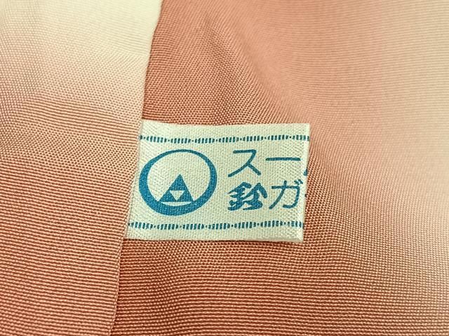 平和屋着物●上質な小紋 椿 鬼しぼ縮緬 鈴乃屋扱い 正絹 逸品 AABN3014ph