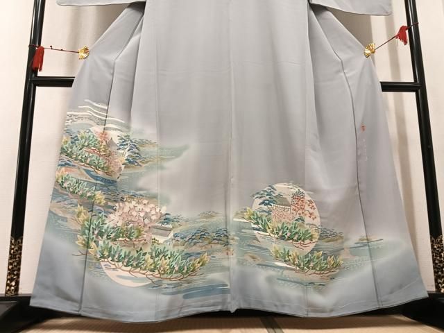 平和屋着物●本加賀友禅作家 中正勲 色留袖 奥の細道 暈し染め 正絹 逸品 未使用 AABN3028ph
