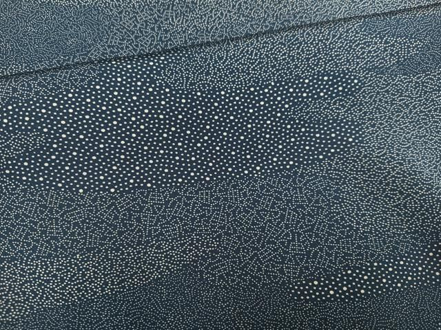 平和屋着物●江戸小紋 本場大島紬 染大島 寄せ小紋柄 正絹 逸品 AABN3057ph