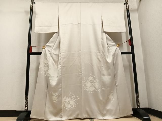 平和屋着物●訪問着 花唐草文 正絹 逸品 AABN3060ph